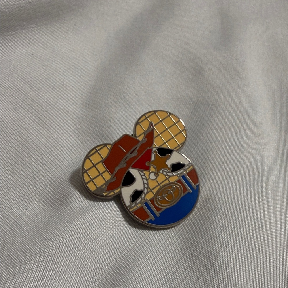 Mickey Silhouette with Woody from Toy Story